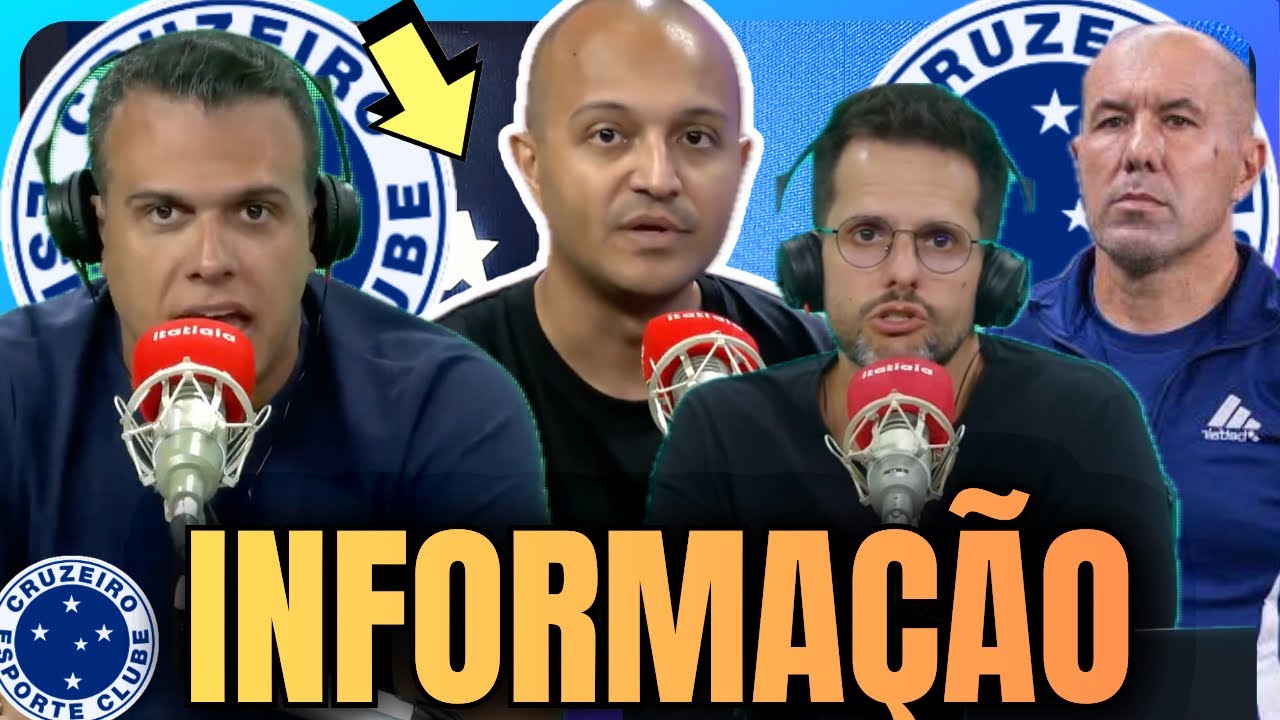 HOJE! ITATIAIA ESPORTES E SAMUCA TRAZ ATUALIZAÇÕES IMPORTANTES DO CRUZEIRO | NOTÍCIAS DA RAPOSA HOJE