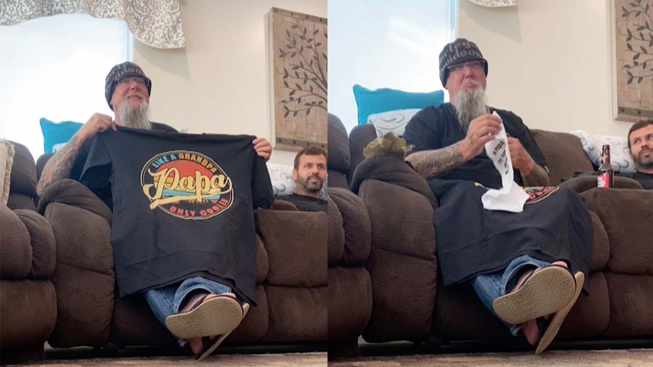 Emotional Dad Finds Out Grandson With Be Named After Him