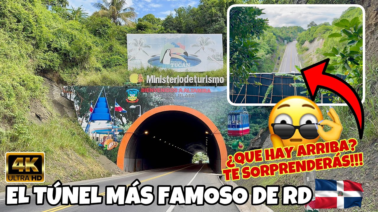 SORPRESA😱!!! Que Hay Arriba del TÚNEL Más Famoso de República Dominicana / Caminando En RD🇩🇴 #rd