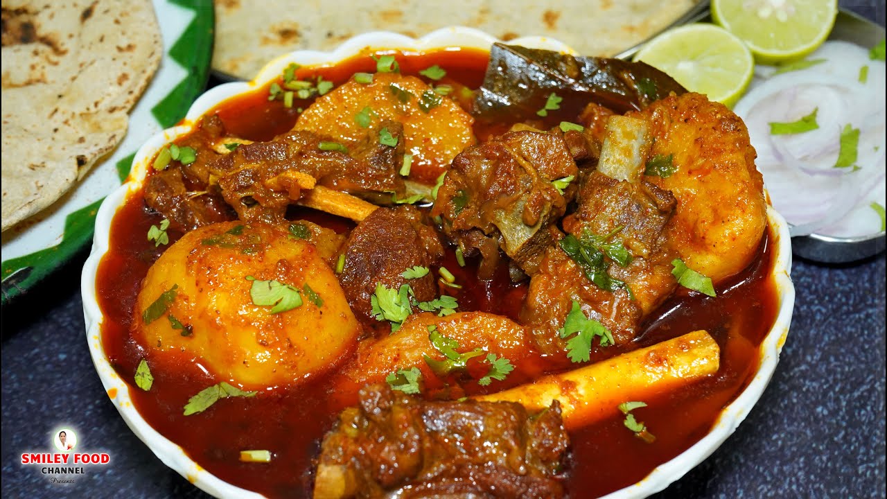आलू गोश्त का सालन मेरे तरीके से बनेगा तो पूरा पतीला साफ हो जायेगा Aloo Gosht  | Mutton curry Recipe