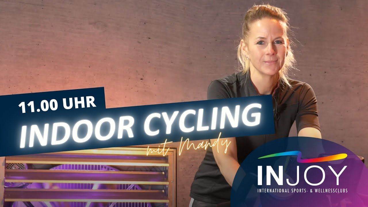#4 // 60 Minuten INDOOR CYCLING  〢  INJOY LIVE WORKOUT  〢 mit MANDY