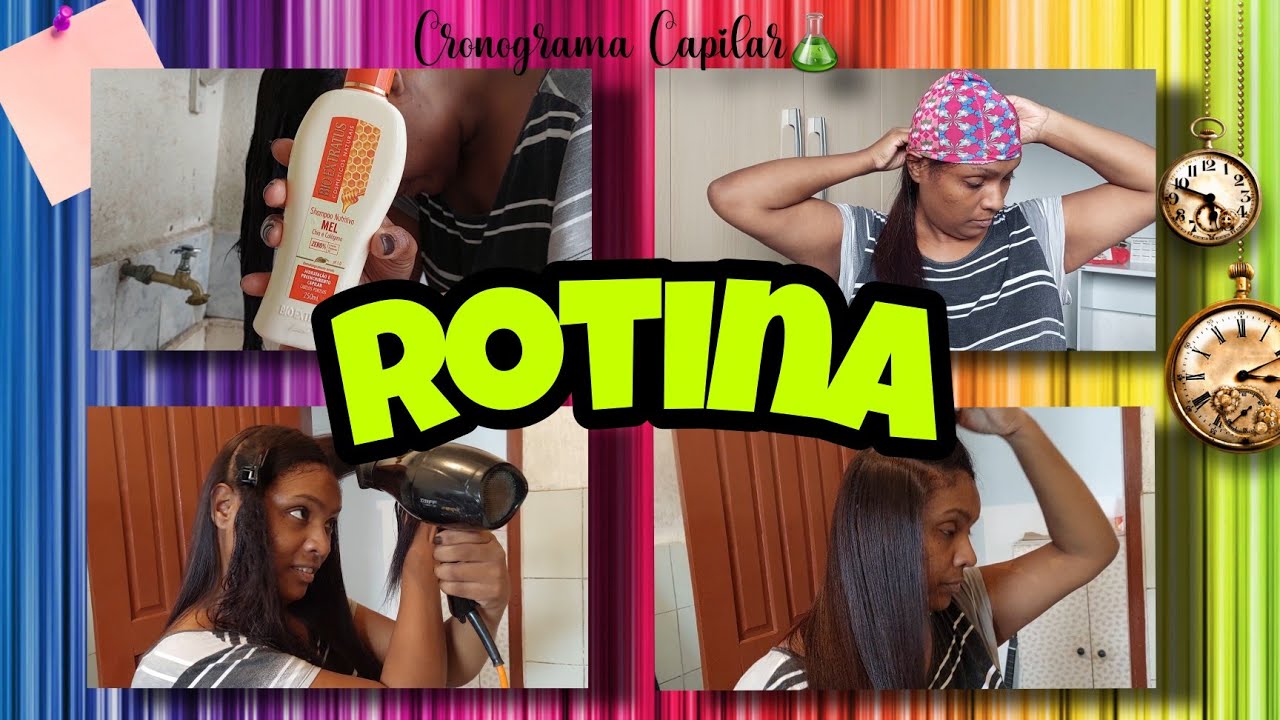 💆🏾&zwj;♀️ Rotina Capilar Cabelo Alisado Nutri&ccedil;&atilde;o com Bioextratus - Angela Benevides.