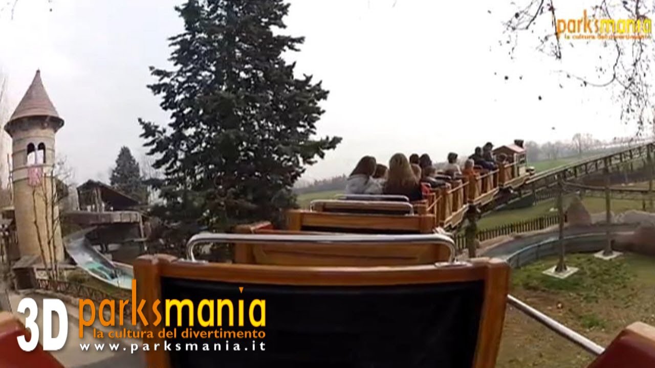 Minitalia Leolandia: MINE TRAIN in 3D (POV)
