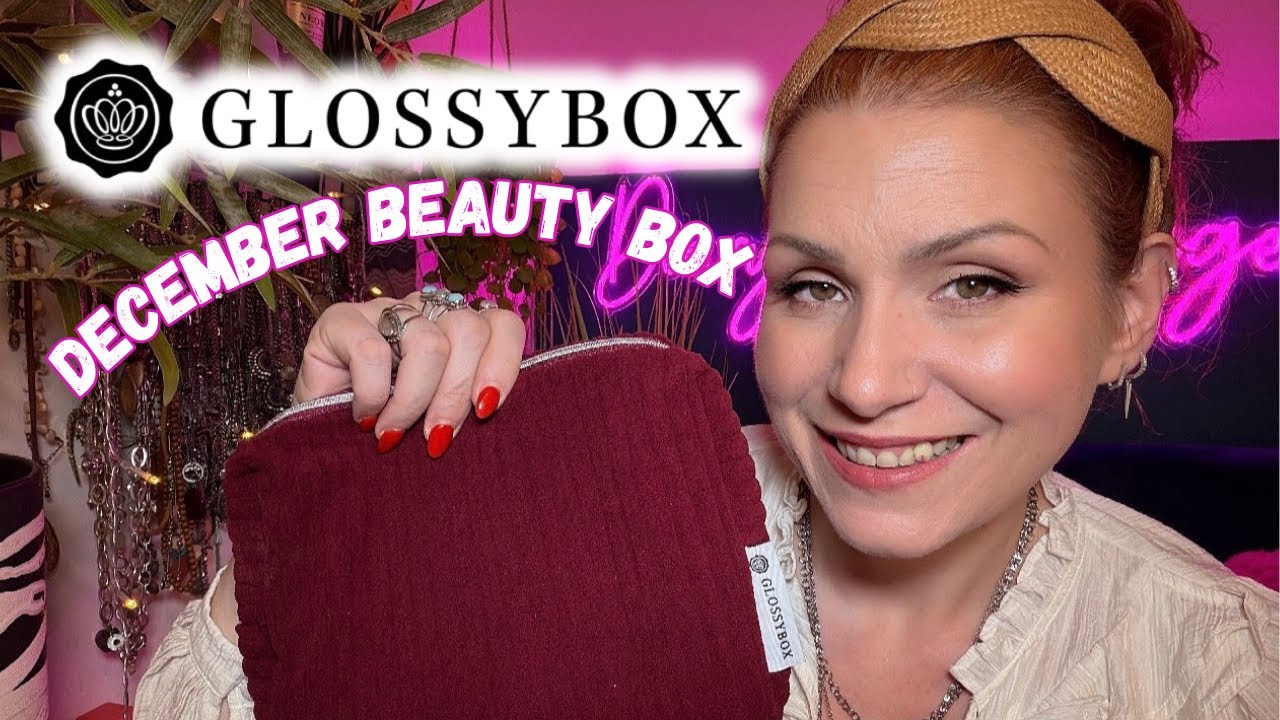 *СПОЙЛЕР* GLOSSYBOX, декабрь 2025 г., РАСПАКОВКА BEAUTY BOX