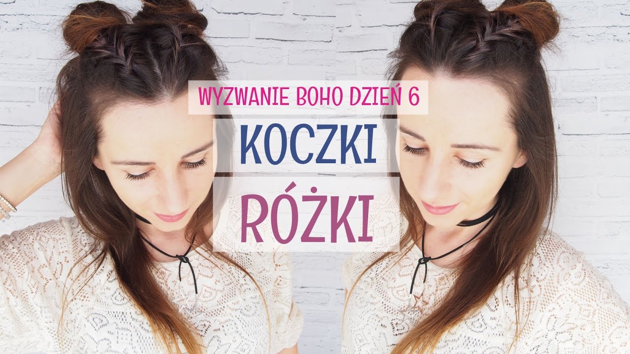 Fryzury boho - 7 fryzur w 7 dni, dzień 6 - hair by Jul