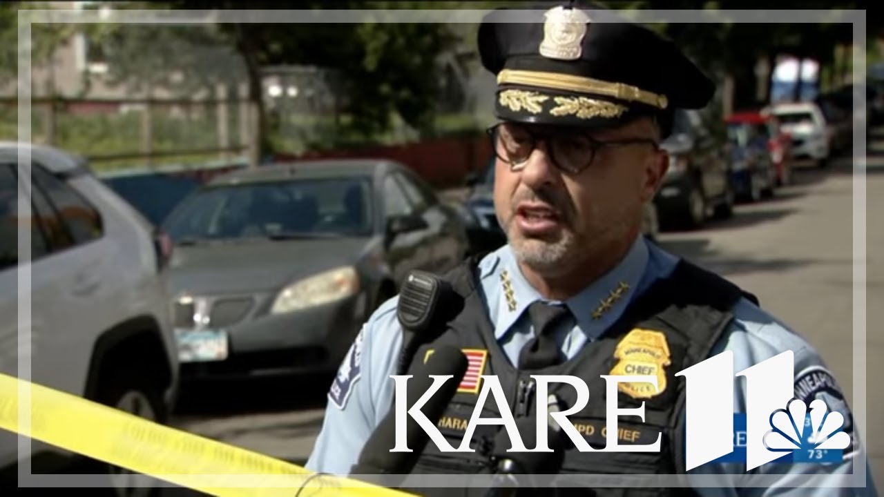 WATCH: Minneapolis Police Chief provides update in deadly south Minneapolis shooting