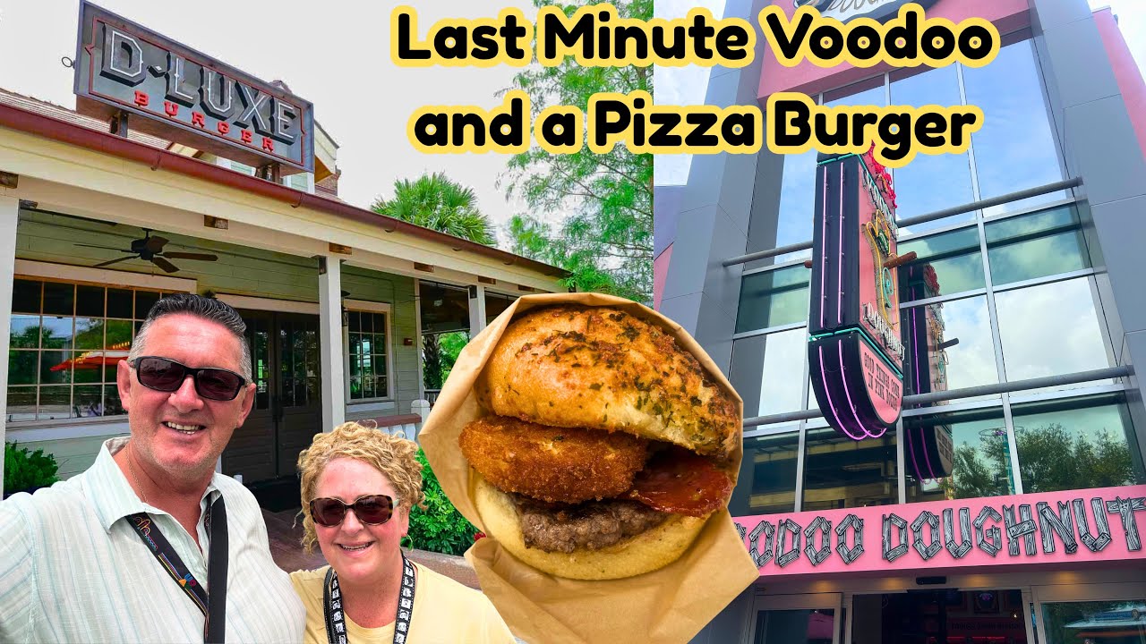 Last Minute Voodoo and a Deluxe Pizza Burger
