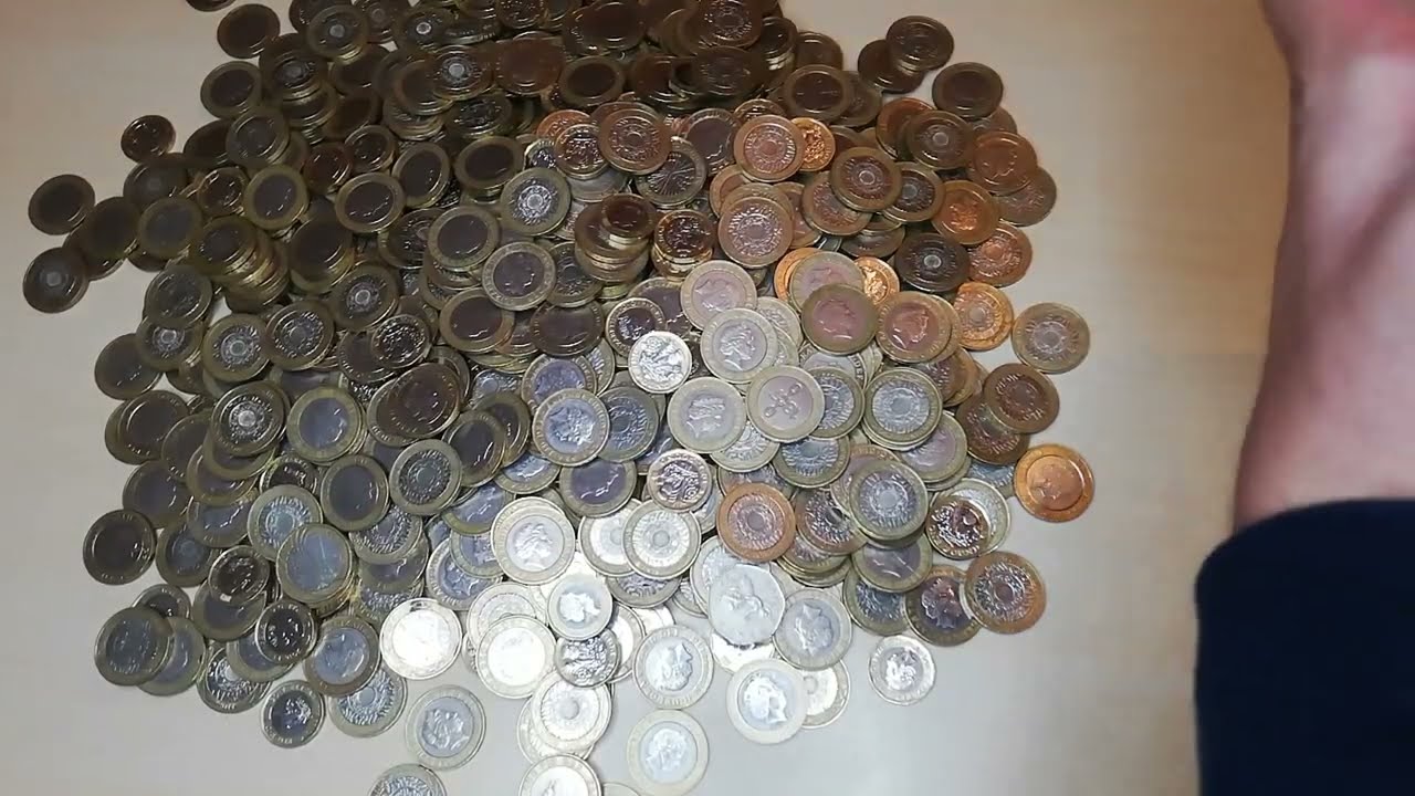 £2 COIN'S COUNT UP + COLLECTION | HOW MUCH HAVE I SAVED | Cash stuffing UK | Zero Based budget