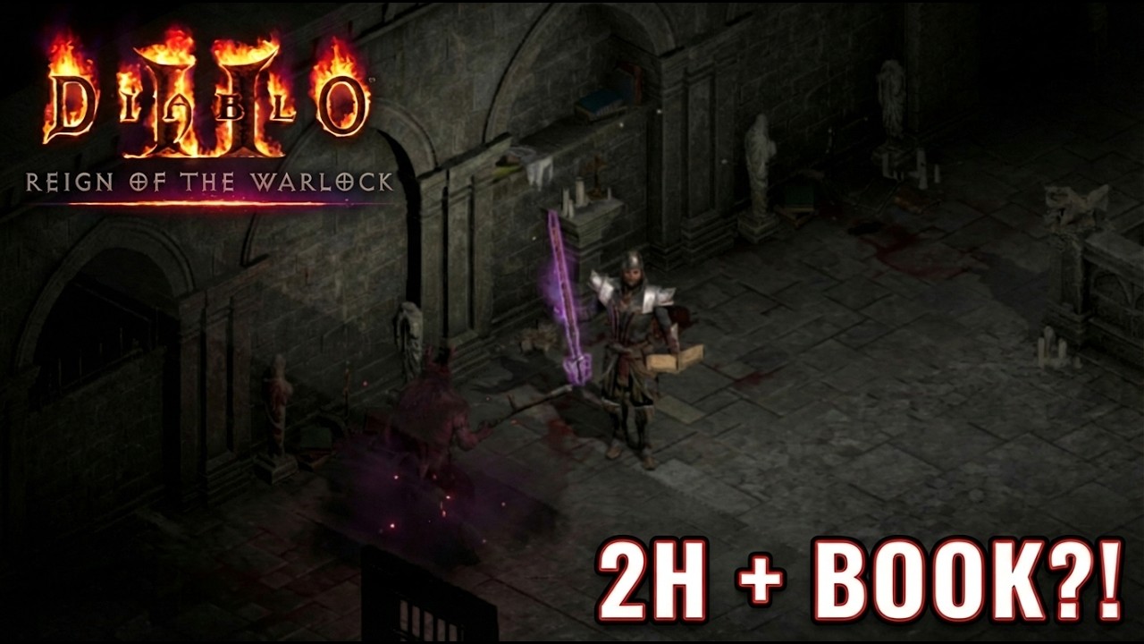 Warlock vs Andariel — 2H Weapon + Book?! | D2R Reign of the Warlock