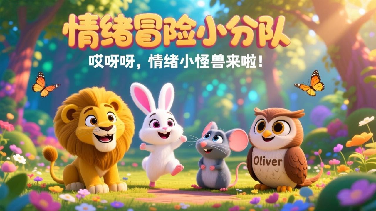 How to Talk About Feelings with Kids｜ A Story to Help Children Understand Their Emotions（Mandarin）