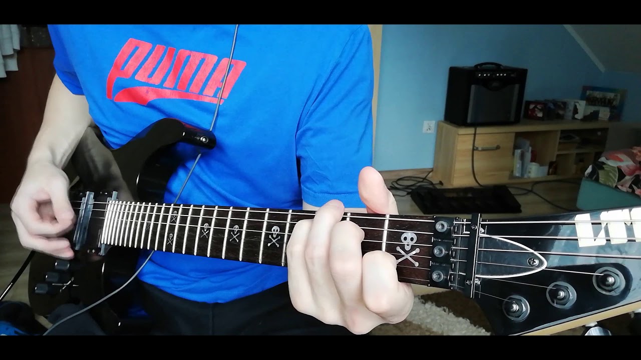 Kirk Hammett Clean Guitar Solo Cover