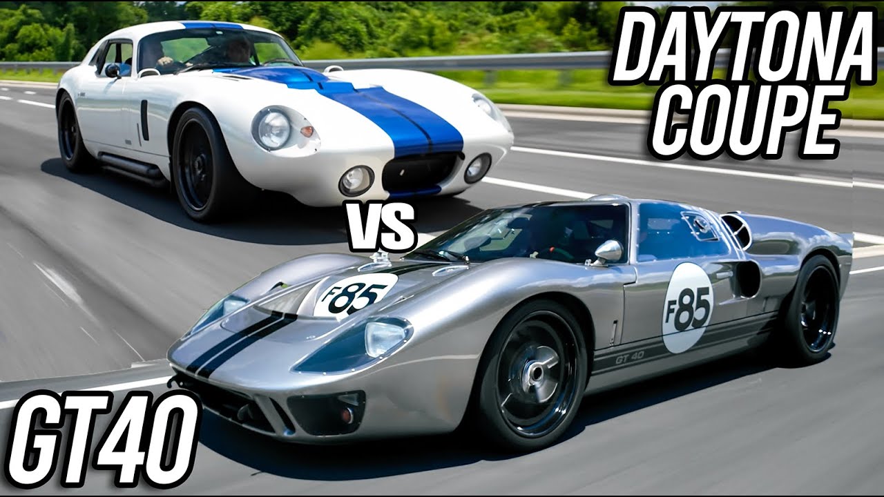 Superformance GT40 vs Shelby Daytona Coupe OWNERS REVIEW