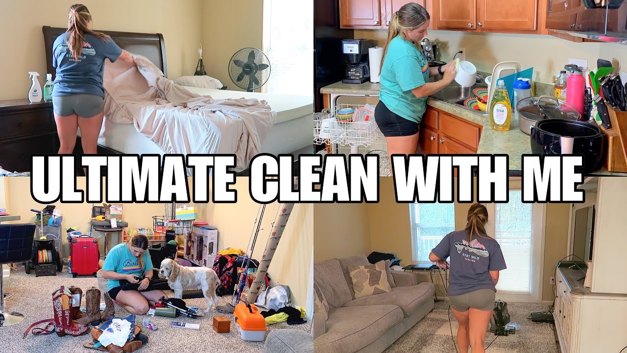 MY HOUSE IS A DISASTER!!! | CLEAN WITH ME | ULTIMATE CLEANING MOTIVATION