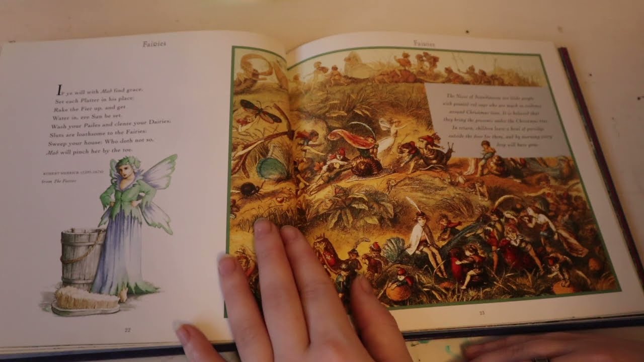Fairies Poetry Book Whisper Reading ASMR