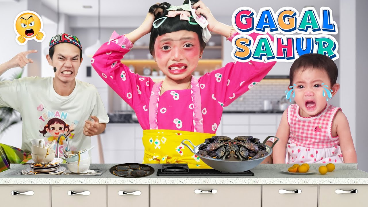 JUMINTEN SIAPIN SAHUR UNTUK LEIKA LEXIE 😍 DRAMA BULAN PUASA RAMADAN KETIDURAN MASAK SAHUR