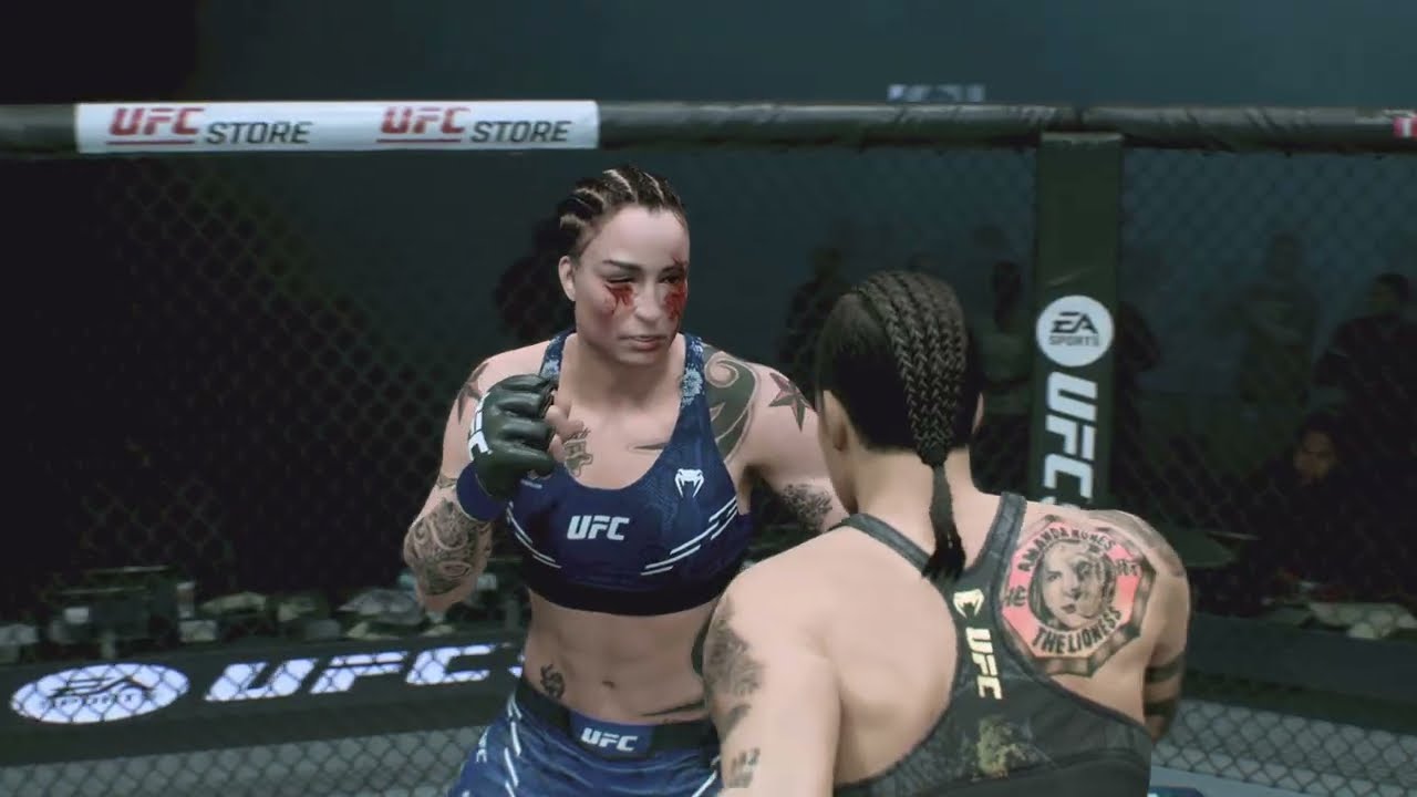 Amanda nunes vs Raquel Pennington UFC 5 PS5