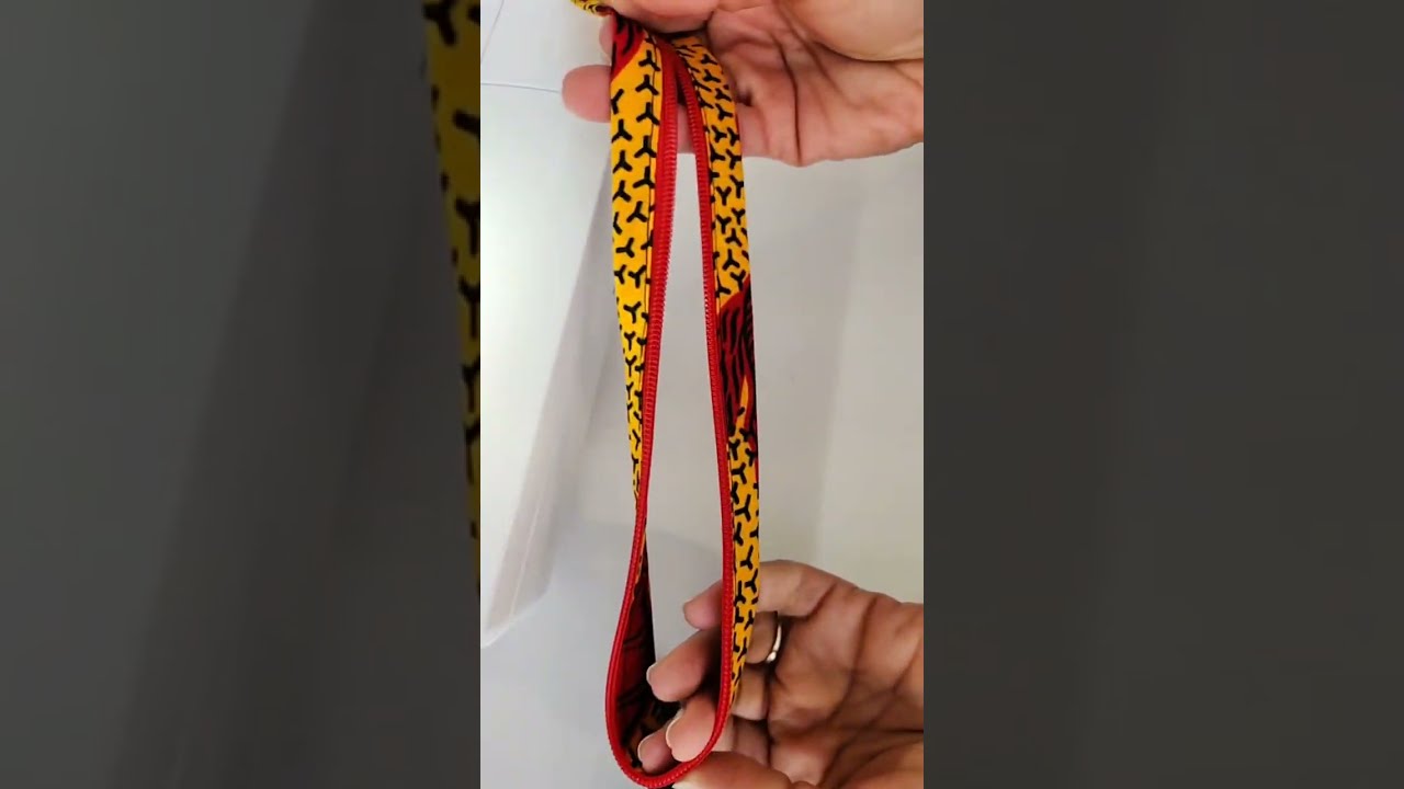 Sewing a keychain jacket holder