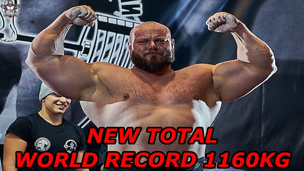 The 𝐂𝐙𝐄𝐂𝐇 𝐌𝐎𝐍𝐒𝐓𝐄𝐑 Petr Petráš -  New TOTAL WORLD RECORD 1160kg/2557lbs !!