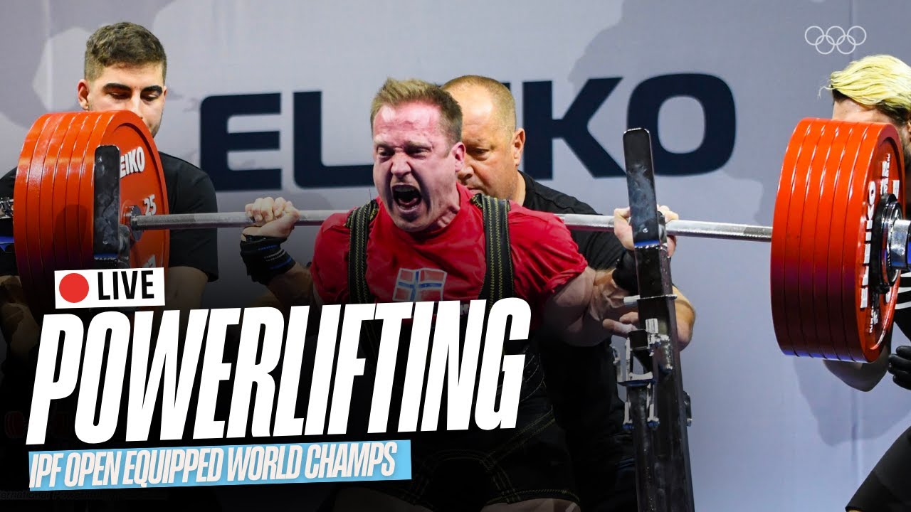 🔴  LIVE World Open Equipped Powerlifting Championships | Men 74kg
