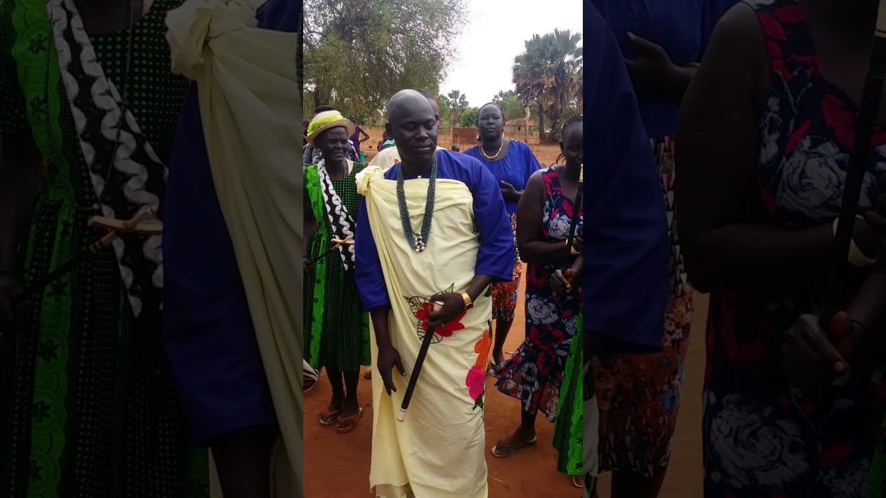 Dr. Matueny Marial Luke Kerding's traditional marriage at Yirol Eastern Lakes State on 29/02/2016