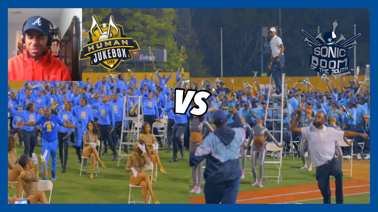 REACTING TO Boombox BOTB: SU vs JSU|Human Jukebox vs Sonic Boom  |Dancing Dolls vs Prancing J-Settes