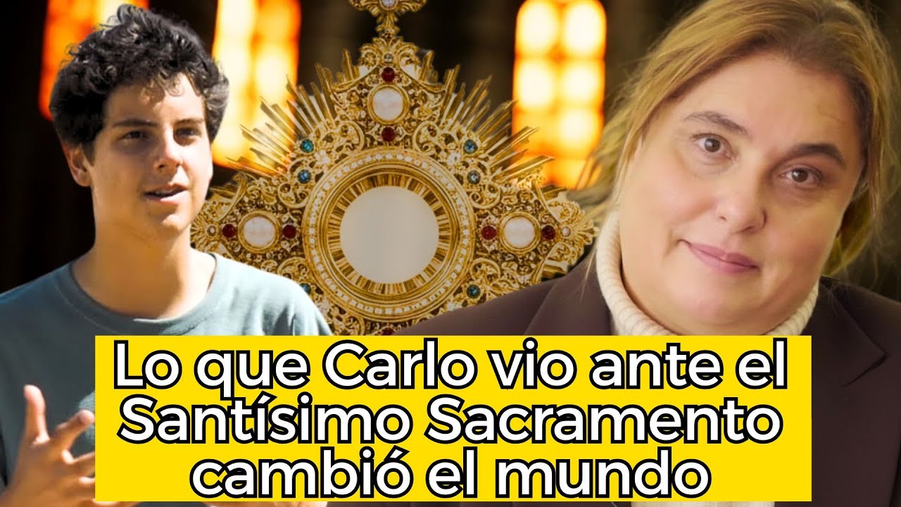 Mi hijo Carlo reveló lo que vio ante el Santísimo… y cambio el mundo