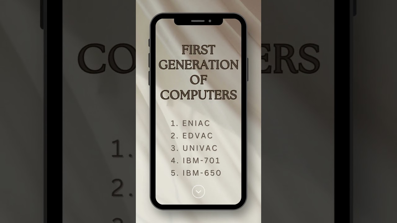First Generation of Computers