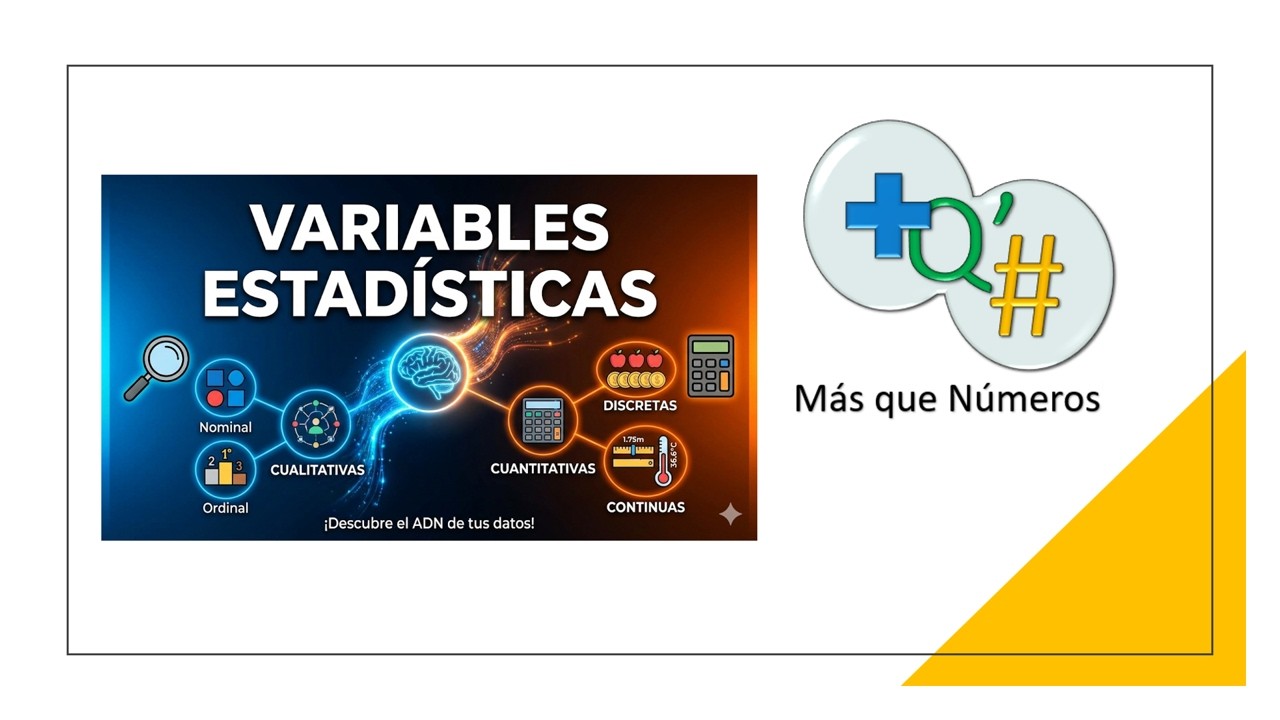 LAS VARIABLES ESTADÍSTICAS