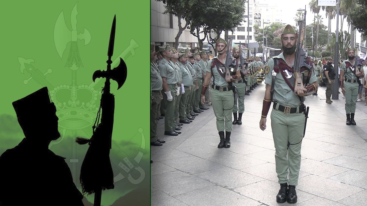 Desfile con alma legionaria recorre el corazón de Ceuta