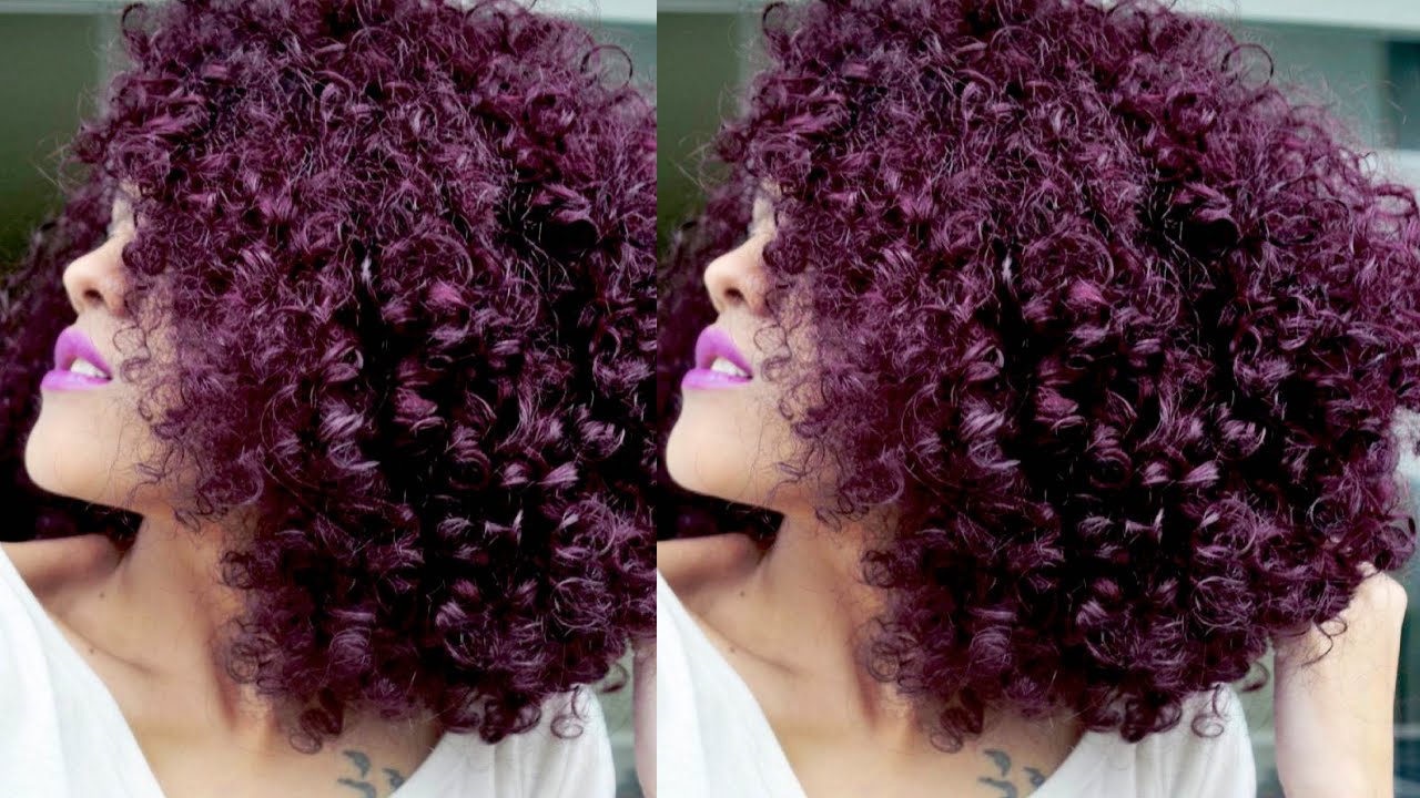 Cabelo roxo com violeta genciana | como fazer?