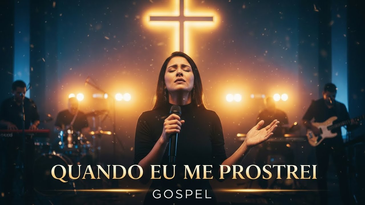 QUANDO EU ME PROSTREI | VOZ DA FÉ | LOUVOR E ADORAÇÃO PROFÉTICA | GOSPEL