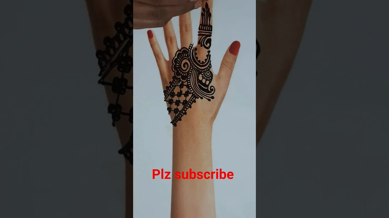 The Science Behind the Latest Mehndi Trends #shortsfeed #mehndi #viralvideo #viral