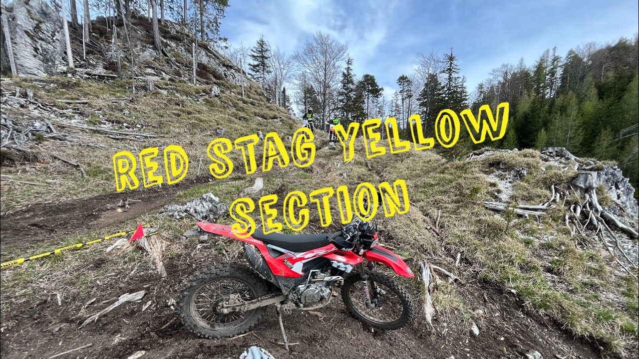 Red Stag 2023 Enduro Extreme yellow section