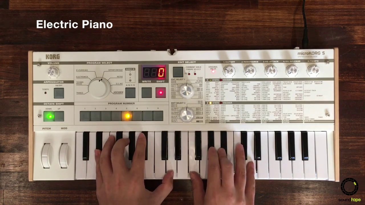 KORG microKORG S #1 | Play Presets Sound
