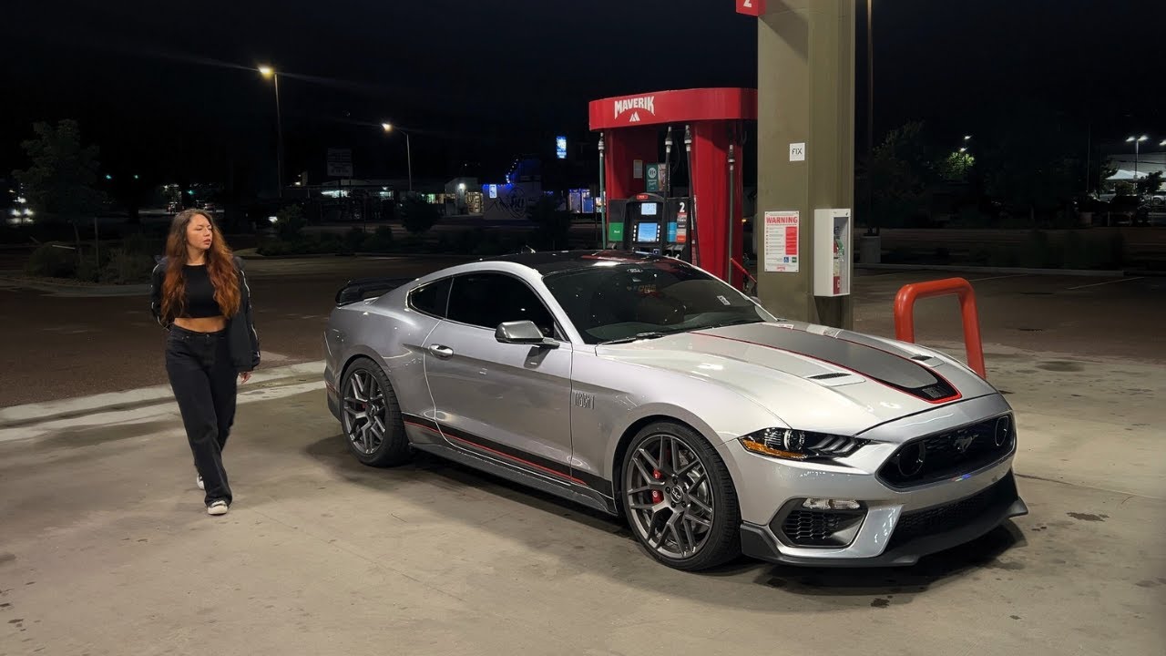 NIGHT DRIVE IN MY LOUD SUPERCHARGED MUSTANG *POV*
