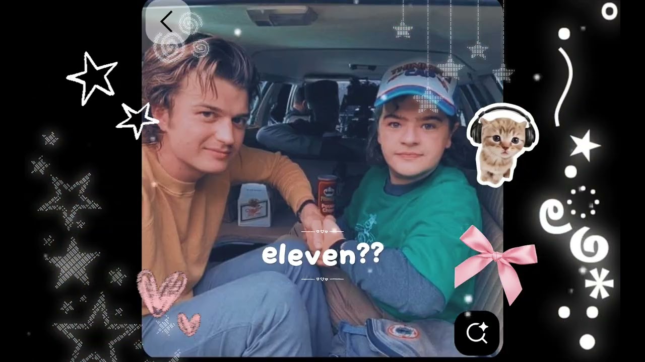 U probably don't even know my favorite stranger things character eleven???? No Steve & Dustin 🎀🥹💕💝