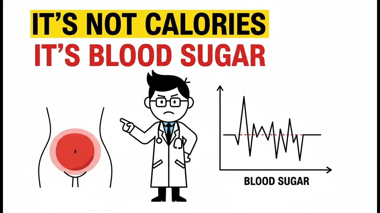 Why Stable Blood Sugar Matters More Than Calories (The Insulin Signal Blocking Fat Loss)