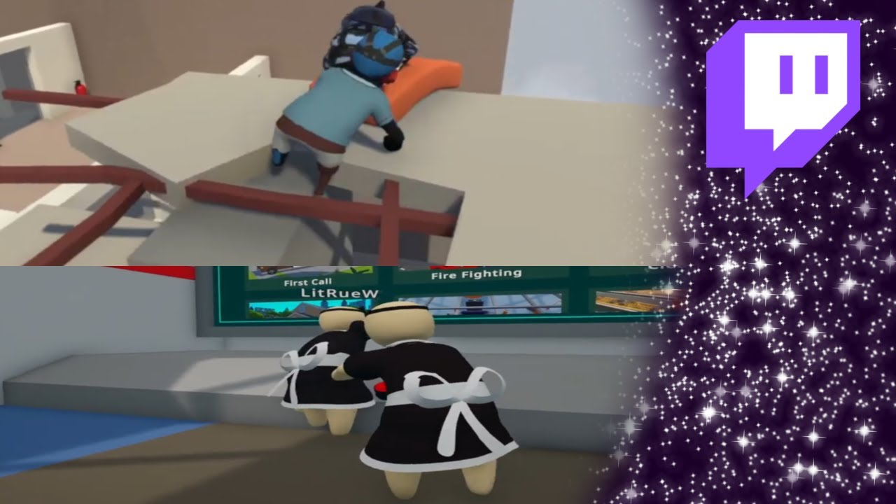 Playing with friends Sos ops and Human Fall flat