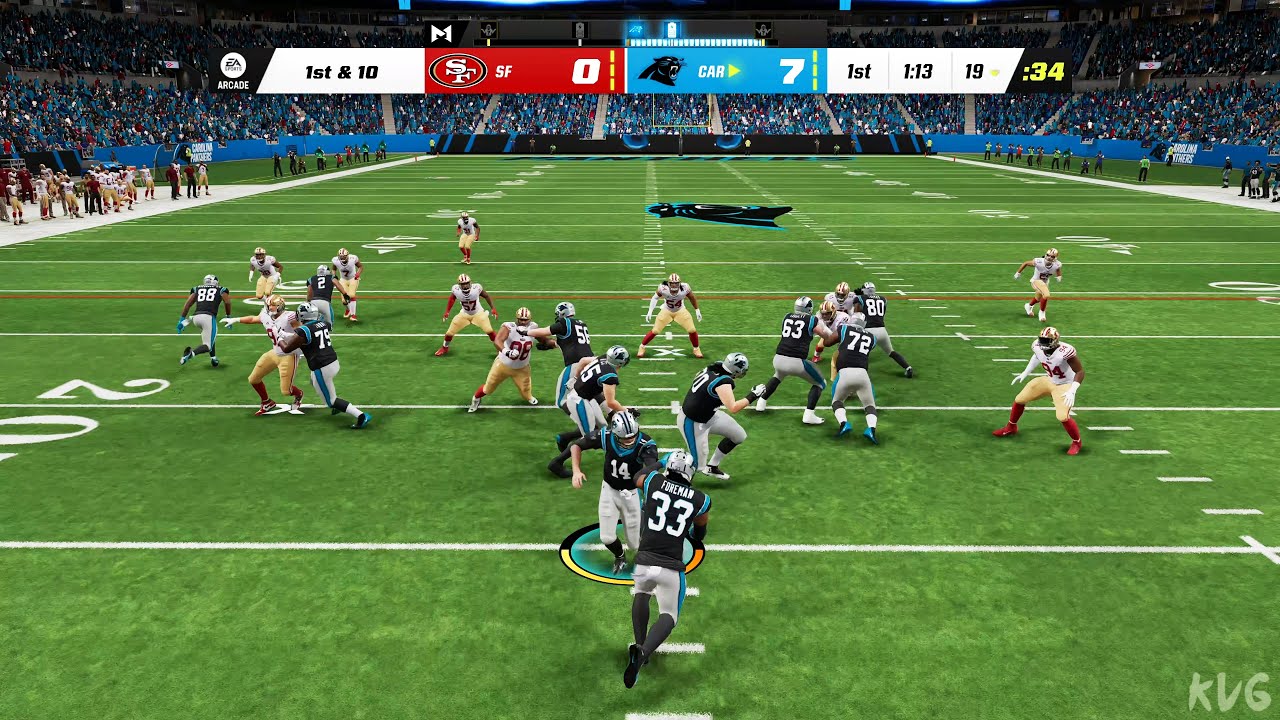 Madden NFL 23 - San Francisco 49ers vs Carolina Panthers - Gameplay (PS5 UHD) [4K60FPS]