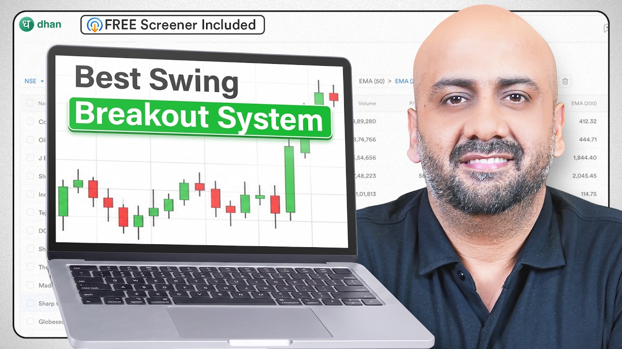 Catch High Momentum Stocks Using This Swing Breakout System! (FREE Screener) 🔥