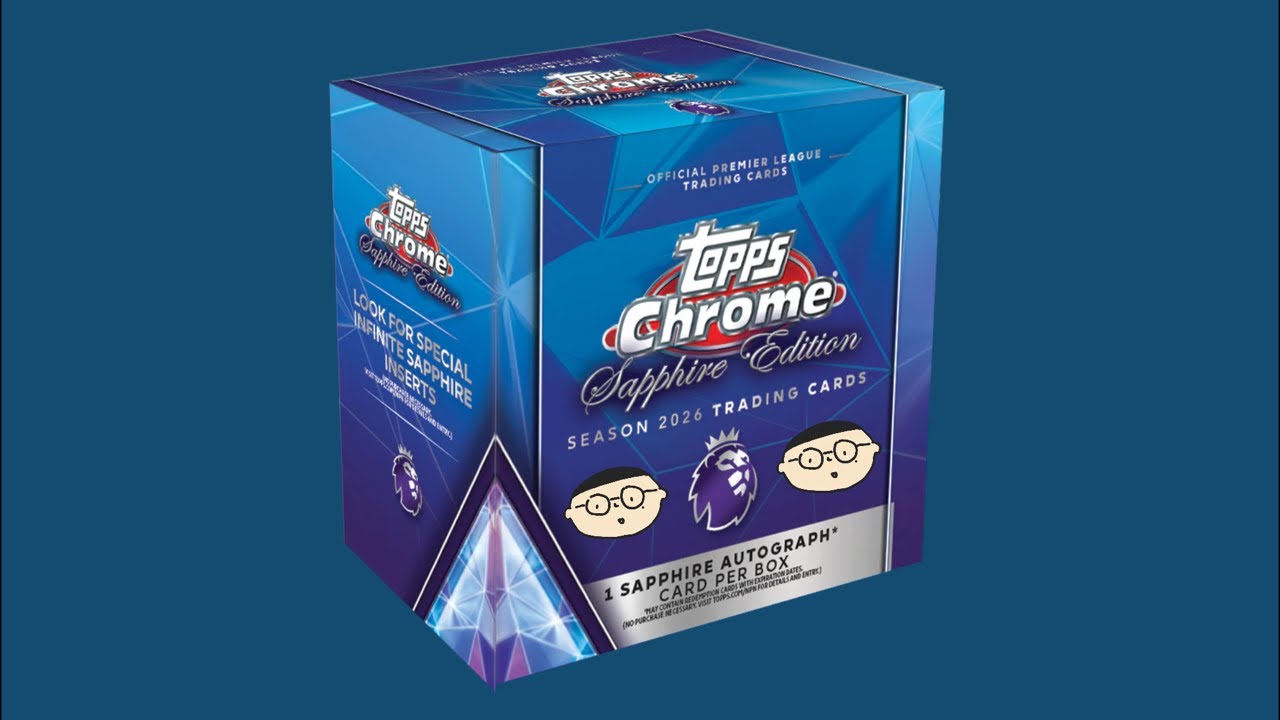 「244th HANGHANG47 BREAK」 2026 Topps Chrome Sapphire Edition Premier League 1 case