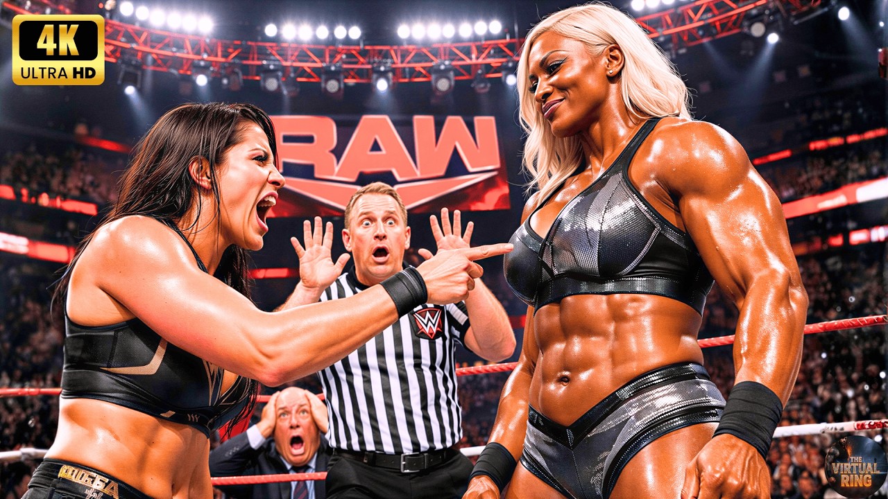 Стефани Вакер против Джейд Каргилл • WWE RAW • 27 февраля 2026 г. 👊 #stephanievaquer #jadecargill