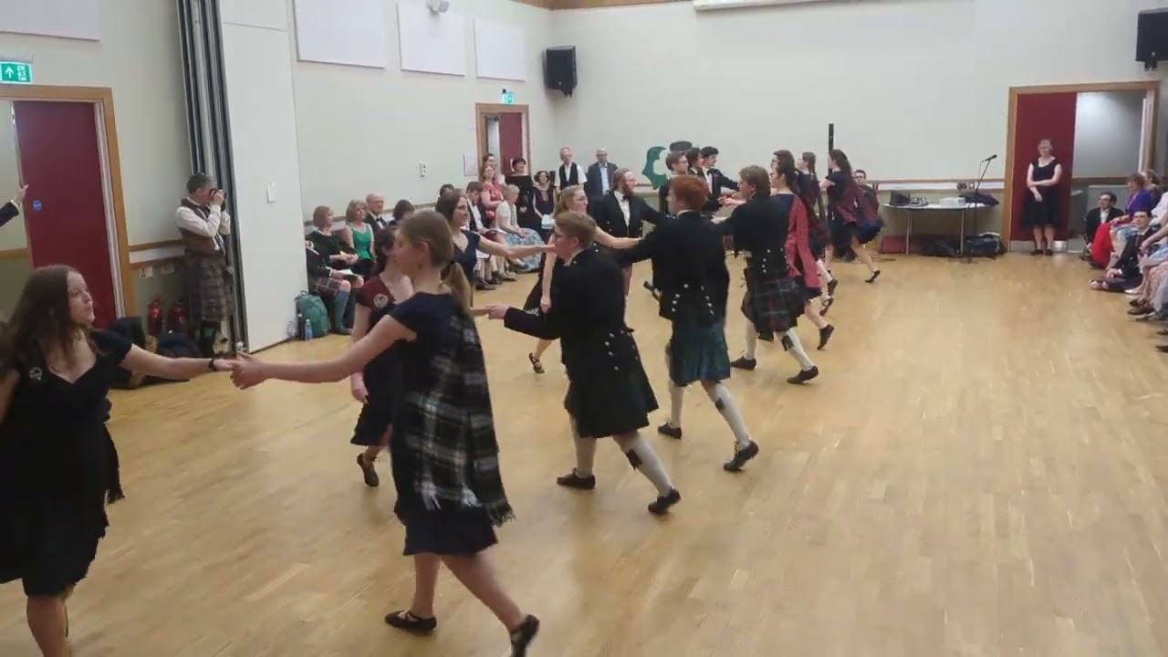 Scottish Step and Country Dancing Display at the Oxford-Cambridge Highland Ball 2025