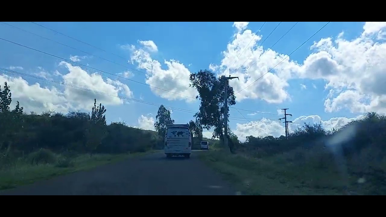 Camino desde El Volcán hasta Potrero de los Funes