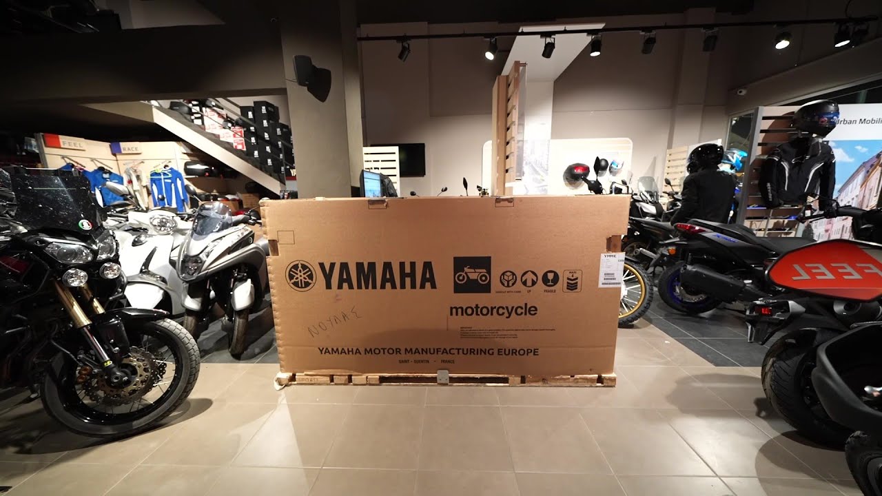 unboxing the new YAMAHA TRACER 7 GT TOURING 2024