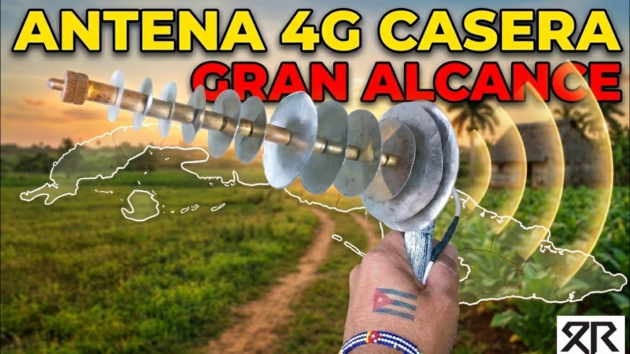 Antena 4G Casera de Gran Alcance: Paso a Paso