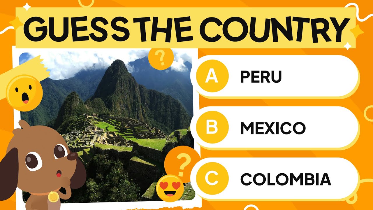 TRIVIA FOR KIDS TIME: NAME THE COUNTRY! 🎯☝️✨💡 | Cities of the world for children | Educational | Fun