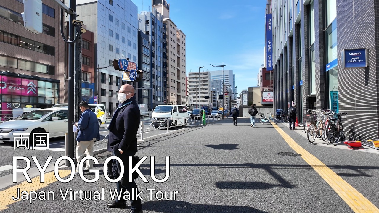 Tokyo’s Sumo Town 🇯🇵 | Walking in Ryogoku at 11AM | 4K