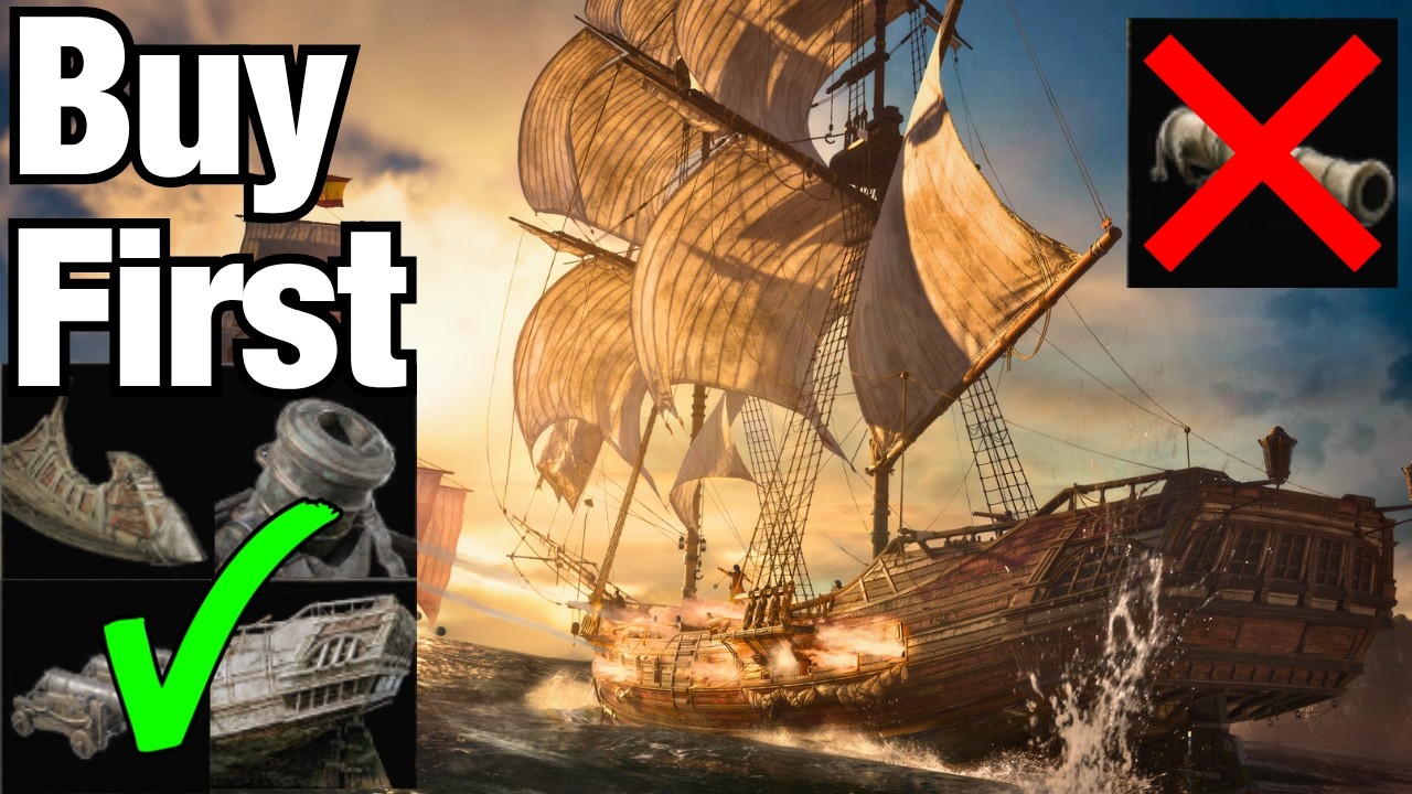 Get THESE Jackdaw Upgrades FIRST in Assassin's Creed Black Flag Resynced