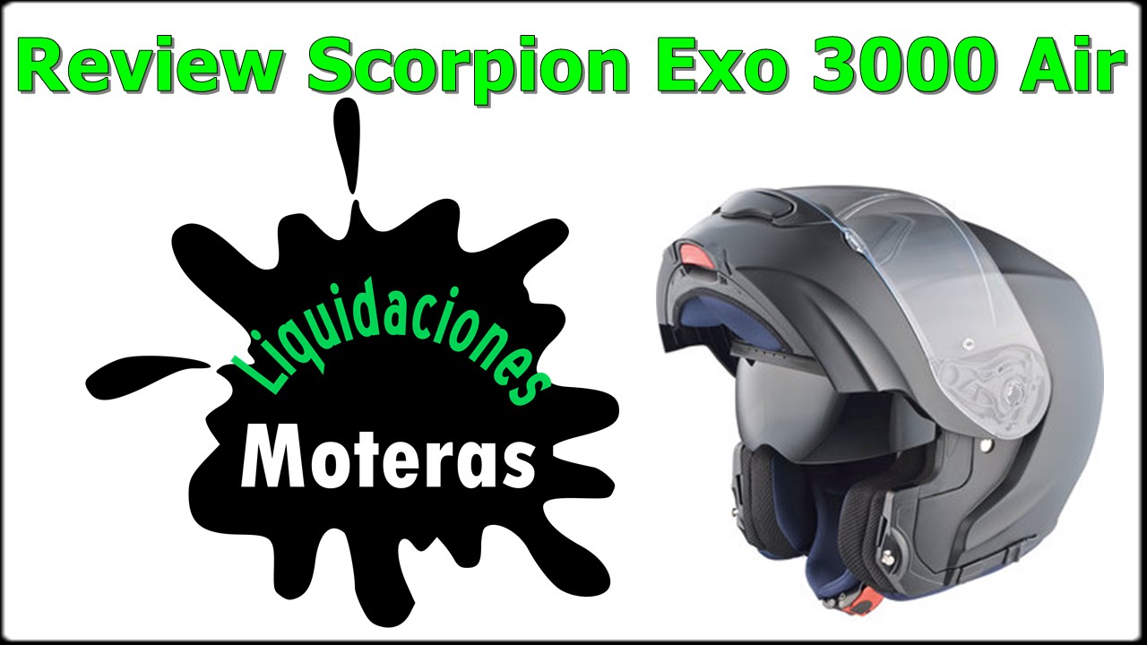 Scorpion exo 3000 air 5 cosas que debes saber
